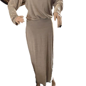 ACW Vintage Matching Set: Maxi Skirt & Cowl Neck Top